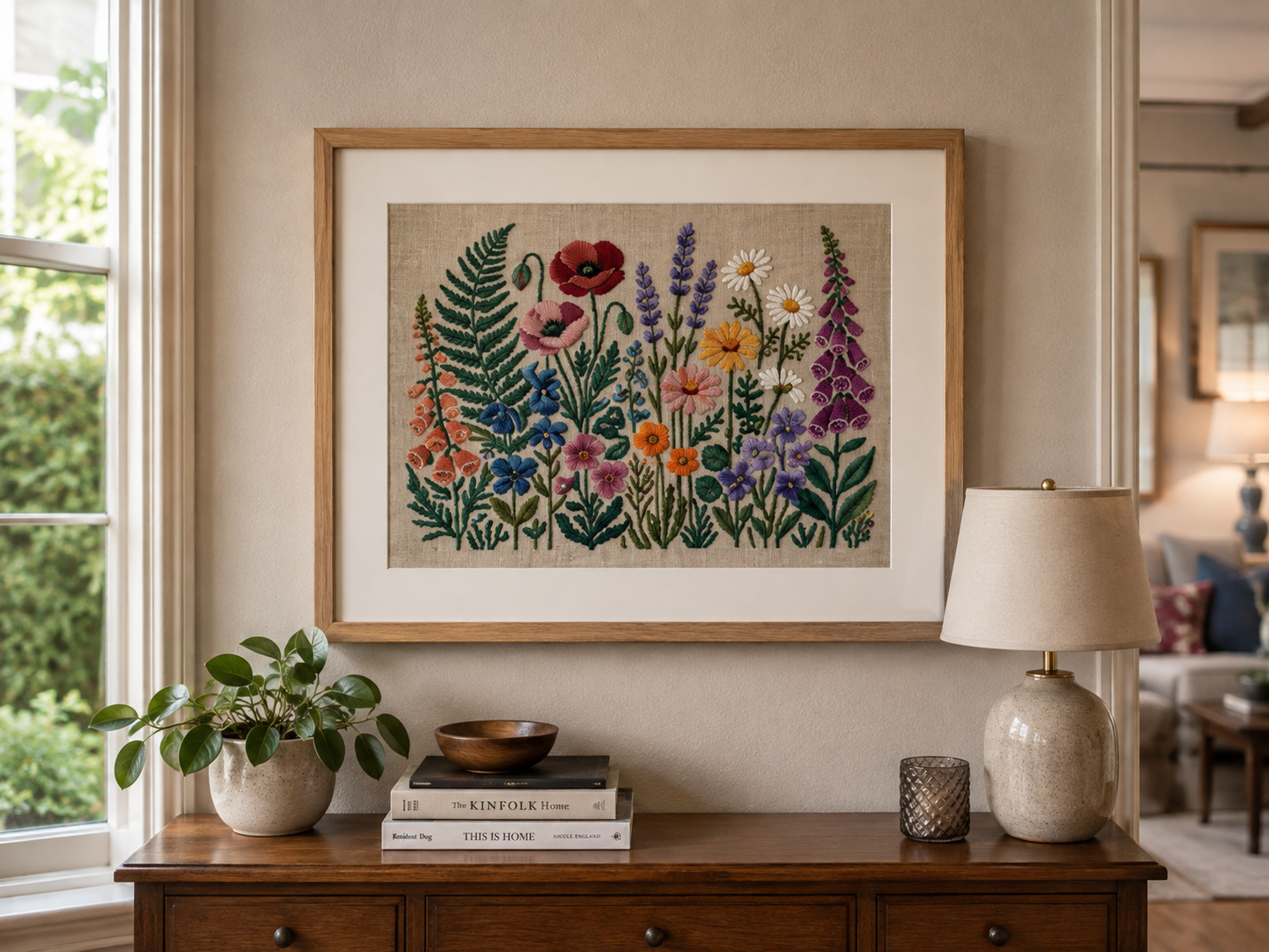cross stitch tapestry framing
