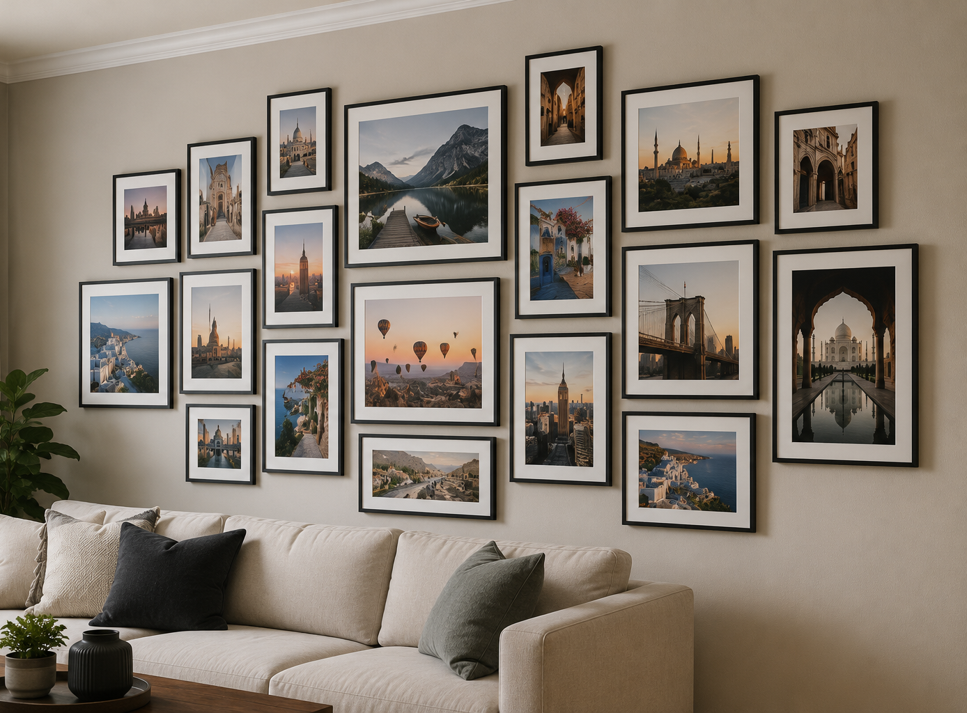 gallery wall